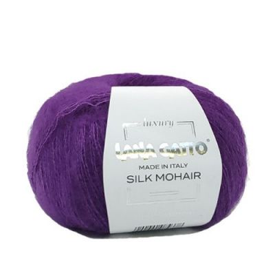 Lana Gatto Silk Mohair ( 9378) 75% кидмохер, 25% шелк 25 гр/212 м